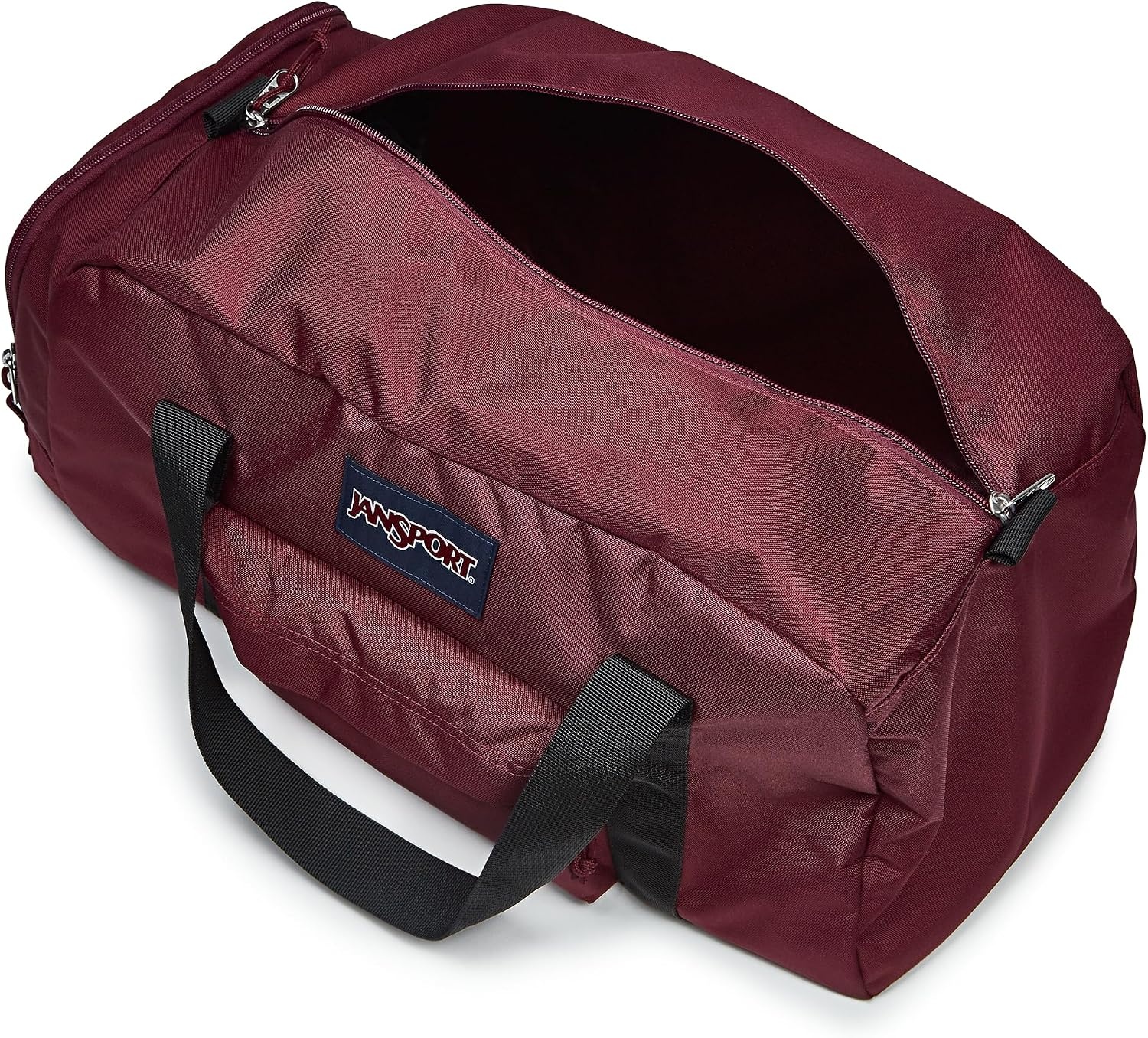 image:imageJanSport Weekender Medium Duffel Travel or Gym Bag Durable Weekender with Front Utility Pocket amp Side Grab Handles Cargo GreenCherry Lacquer