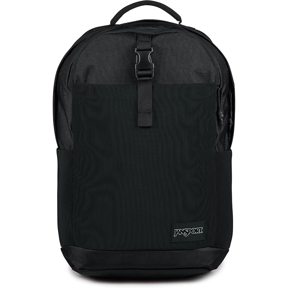 image:imageJanSport Journey Pack Backpack Large Main Compartment Dual Water Bottle Pockets 15inch Padded Laptop Compartment with Tricot Lined Sleeve BlackBlack