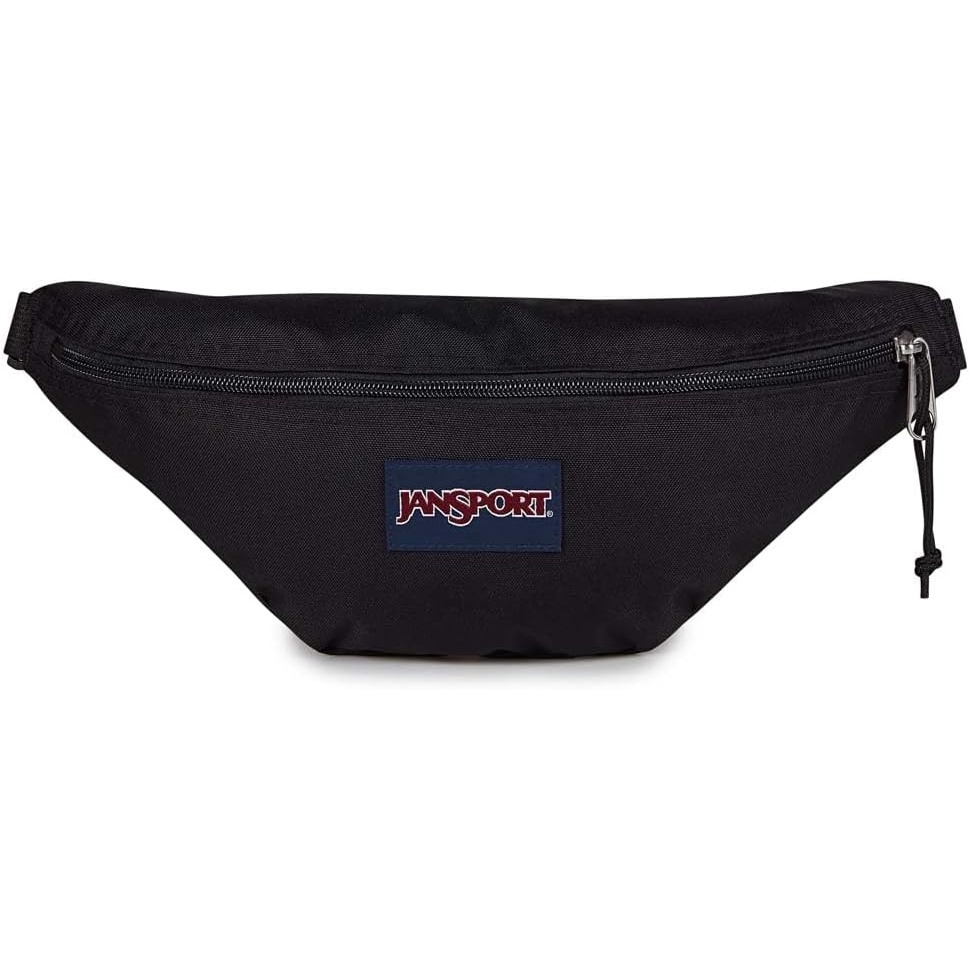 image:imageJanSport Swing Waistpack Fanny Pack  Stylish Durable Waist Bag with Adjustable Belt Main Zippered Pocket Travel Essentials BlackBlack
