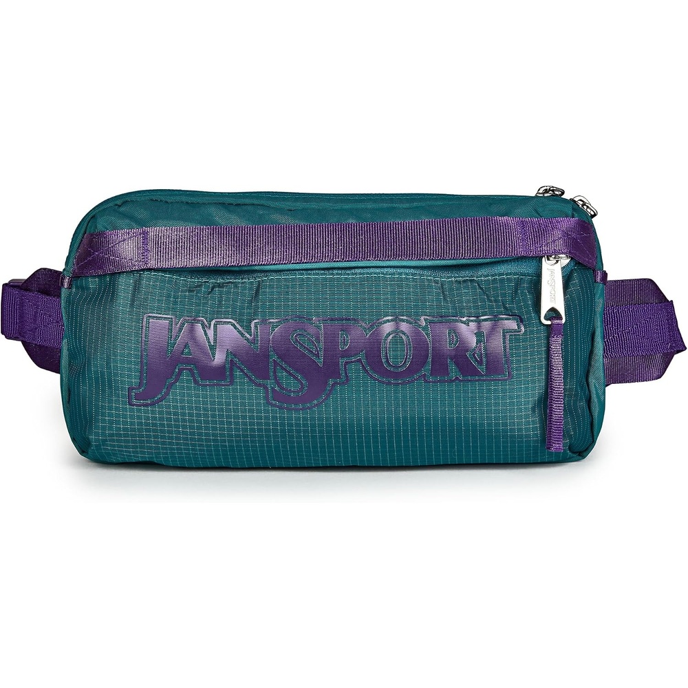 image:imageJanSport Washington Waistpack Fanny Pack Stylish Durable Waist Bag with Adjustable Belt Main Zippered Pocket Quick Stash PocketTravel EssentialsEmerald Pool