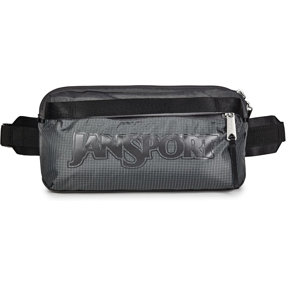 image:imageJanSport Washington Waistpack Fanny Pack Stylish Durable Waist Bag with Adjustable Belt Main Zippered Pocket Quick Stash PocketTravel EssentialsSmokey Grit