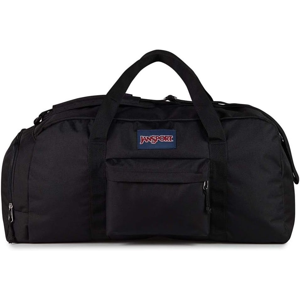 image:imageJanSport Weekender Medium Duffel Travel or Gym Bag Durable Weekender with Front Utility Pocket amp Side Grab Handles Cargo GreenBlack