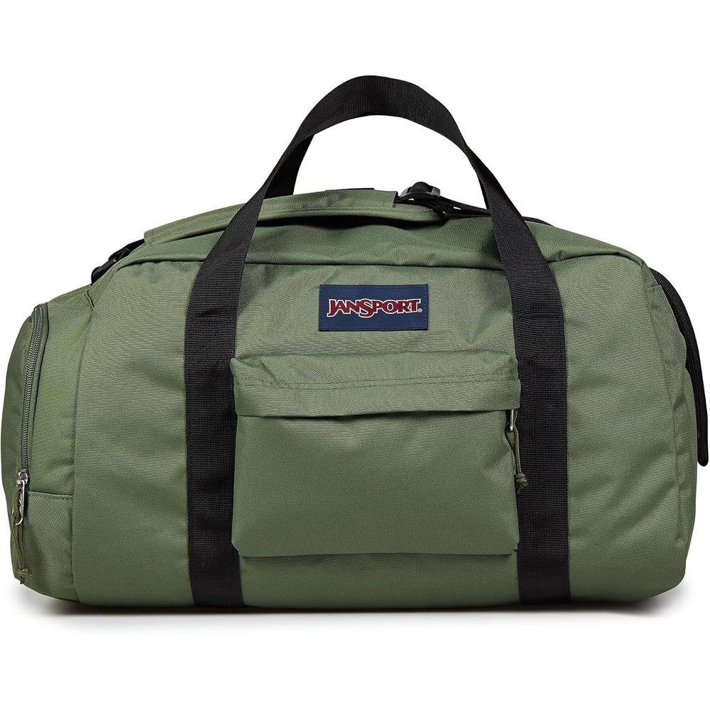 image:imageJanSport Weekender Medium Duffel Travel or Gym Bag Durable Weekender with Front Utility Pocket amp Side Grab Handles Cargo GreenCargo Green