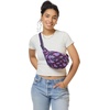JanSport Fifth Avenue Fanny Pack Crossbody Bags for Women, Men – Stylish, Durable Waist Bag with Adjustable Belt, Main Zippered Pocket, Quick Stash Pocket, Travel Essentials, Lavender Ash(Flutter By Purple)