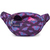 JanSport Fifth Avenue Fanny Pack Crossbody Bags for Women, Men – Stylish, Durable Waist Bag with Adjustable Belt, Main Zippered Pocket, Quick Stash Pocket, Travel Essentials, Lavender Ash(Flutter By Purple)
