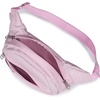 JanSport Fifth Avenue Fanny Pack Crossbody Bags for Women, Men – Stylish, Durable Waist Bag with Adjustable Belt, Main Zippered Pocket, Quick Stash Pocket, Travel Essentials, Lavender Ash(Pink Ice)