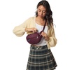 JanSport Fifth Avenue Fanny Pack Crossbody Bags for Women, Men – Stylish, Durable Waist Bag with Adjustable Belt, Main Zippered Pocket, Quick Stash Pocket, Travel Essentials, Lavender Ash(Cherry Lacquer)