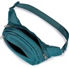 JanSport Fifth Avenue Fanny Pack Crossbody Bags for Women, Men – Stylish, Durable Waist Bag with Adjustable Belt, Main Zippered Pocket, Quick Stash Pocket, Travel Essentials, Lavender Ash(Emerald Pool)