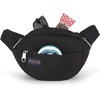 JanSport Fifth Avenue Fanny Pack Crossbody Bags for Women, Men – Stylish, Durable Waist Bag with Adjustable Belt, Main Zippered Pocket, Quick Stash Pocket, Travel Essentials, Black