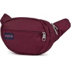 JanSport Fifth Avenue Fanny Pack Crossbody Bags for Women, Men – Stylish, Durable Waist Bag with Adjustable Belt, Main Zippered Pocket, Quick Stash Pocket, Travel Essentials, Lavender Ash(Cherry Lacquer)