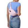 JanSport Fifth Avenue Fanny Pack Crossbody Bags for Women, Men – Stylish, Durable Waist Bag with Adjustable Belt, Main Zippered Pocket, Quick Stash Pocket, Travel Essentials, Lavender Ash(Pink Ice)