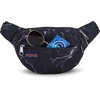JanSport Fifth Avenue Fanny Pack Crossbody Bags for Women, Men – Stylish, Durable Waist Bag with Adjustable Belt, Main Zippered Pocket, Quick Stash Pocket, Travel Essentials, Lavender Ash(Electric Bolts)