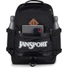 JanSport Small Seattle Pack – Compact Backpack with Main Compartment, Dual Water Bottle Pockets, and Padded Sleeve for 15-Inch Laptop, Travertine(Black)