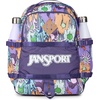 JanSport Small Seattle Pack – Compact Backpack with Main Compartment, Dual Water Bottle Pockets, and Padded Sleeve for 15-Inch Laptop, Travertine(Melted Blooms Yellow)