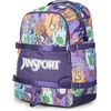 JanSport Small Seattle Pack – Compact Backpack with Main Compartment, Dual Water Bottle Pockets, and Padded Sleeve for 15-Inch Laptop, Travertine(Melted Blooms Yellow)