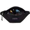 JanSport Swing Waistpack Fanny Pack – Stylish, Durable Waist Bag with Adjustable Belt, Main Zippered Pocket, Travel Essentials, Black(Black)