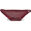 JanSport Swing Waistpack Fanny Pack – Stylish, Durable Waist Bag with Adjustable Belt, Main Zippered Pocket, Travel Essentials, Black(Cherry Lacquer)