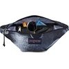 JanSport Swing Waistpack Fanny Pack – Stylish, Durable Waist Bag with Adjustable Belt, Main Zippered Pocket, Travel Essentials, Black(Event Horizon)