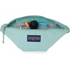 JanSport Swing Waistpack Fanny Pack – Stylish, Durable Waist Bag with Adjustable Belt, Main Zippered Pocket, Travel Essentials, Black(Faded Sage)