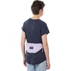 JanSport Swing Waistpack Fanny Pack – Stylish, Durable Waist Bag with Adjustable Belt, Main Zippered Pocket, Travel Essentials, Black(Pastel Lilac)