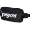 JanSport Washington Waistpack Fanny Pack – Stylish, Durable Waist Bag with Adjustable Belt, Main Zippered Pocket, Quick Stash Pocket,Travel Essentials(Black)