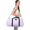 JanSport Weekender Large Duffel – Travel or Gym Bag, Durable Weekender with Front Utility Pocket & Side Grab Handles – Cargo Green(Pastel Lilac)