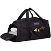 JanSport Weekender Medium Duffel – Travel or Gym Bag, Durable Weekender with Front Utility Pocket & Side Grab Handles – Cargo Green(Black)