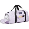 JanSport Weekender Medium Duffel – Travel or Gym Bag, Durable Weekender with Front Utility Pocket & Side Grab Handles – Cargo Green(Pastel Lilac)