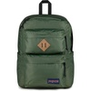 JanSport Double Break Backpack – 15-inch Padded Laptop Compartment, Dual Water Bottle Pockets, Internal Organizer, Large Main Compartment, Black(Cargo Green)