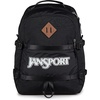 JanSport Small Seattle Pack – Compact Backpack with Main Compartment, Dual Water Bottle Pockets, and Padded Sleeve for 15-Inch Laptop, Travertine(Black)