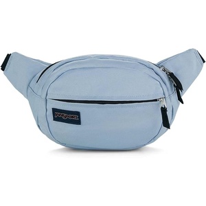 JanSport Fifth Avenue Fanny Pack Crossbody Bags for Women, Men – Stylish, Durable Waist Bag with Adjustable Belt, Main Zippered Pocket, Quick Stash Pocket, Travel Essentials, Lavender Ash(Blue Dusk)