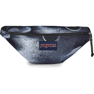 JanSport Swing Waistpack Fanny Pack – Stylish, Durable Waist Bag with Adjustable Belt, Main Zippered Pocket, Travel Essentials, Black(Event Horizon)