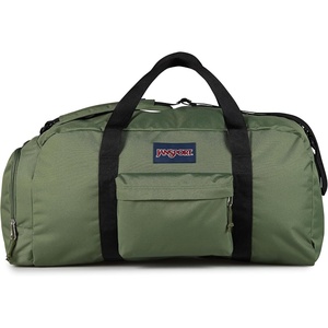 JanSport Weekender Large Duffel – Travel or Gym Bag, Durable Weekender with Front Utility Pocket & Side Grab Handles – Cargo Green(Cargo Green)