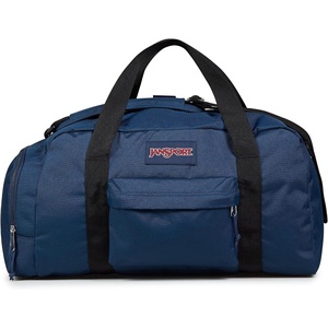 JanSport Weekender Medium Duffel – Travel or Gym Bag, Durable Weekender with Front Utility Pocket & Side Grab Handles – Cargo Green(Navy)