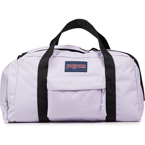 JanSport Weekender Medium Duffel – Travel or Gym Bag, Durable Weekender with Front Utility Pocket & Side Grab Handles – Cargo Green(Pastel Lilac)