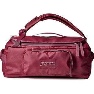 Jansport Good Latitude 40L Convertible Duffel Backpack – Water Resistant, 16 Inch Laptop Sleeve, Luggage Trolley – Weekender Travel Bag, Mauve Haze(Mauve Haze)