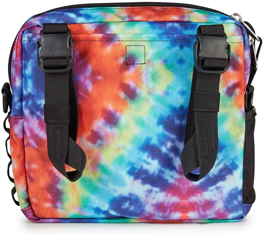 image:imageJanSport Central Adaptive Accessory Bag Wheelchair amp Walker Compatible Versatile Carry Options TuckAway Adjustable Loops SaniStash Pocket for Easy Access Cyberspace GalaxyRedMulti Hippie Days