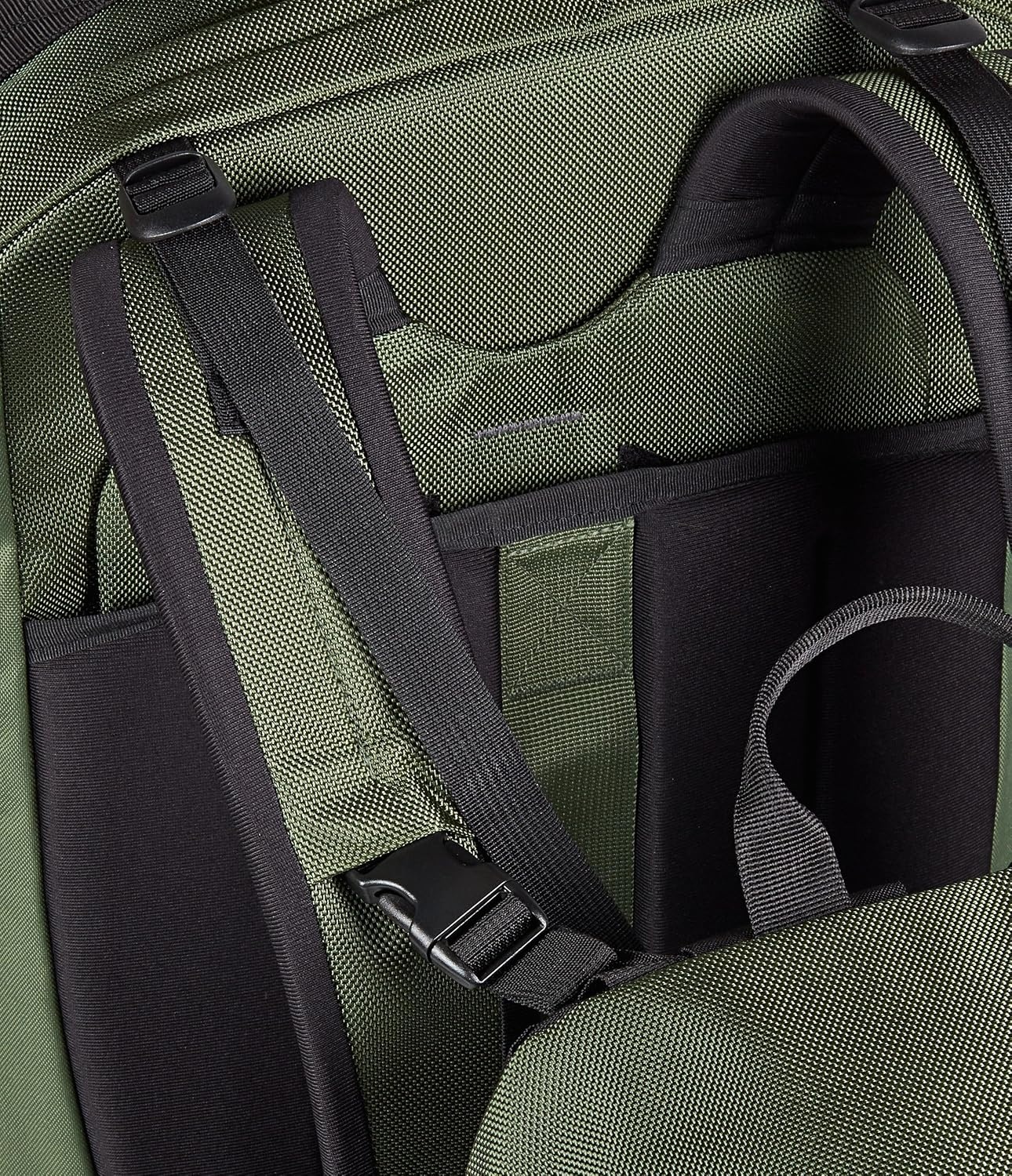 image:imageJanSport Venture Daypack Travel Pack With Large Main Compartment Padded Laptop Sleeve Dual Water Bottle Pockets and Attachment Buckles Cargo GreenCargo Green