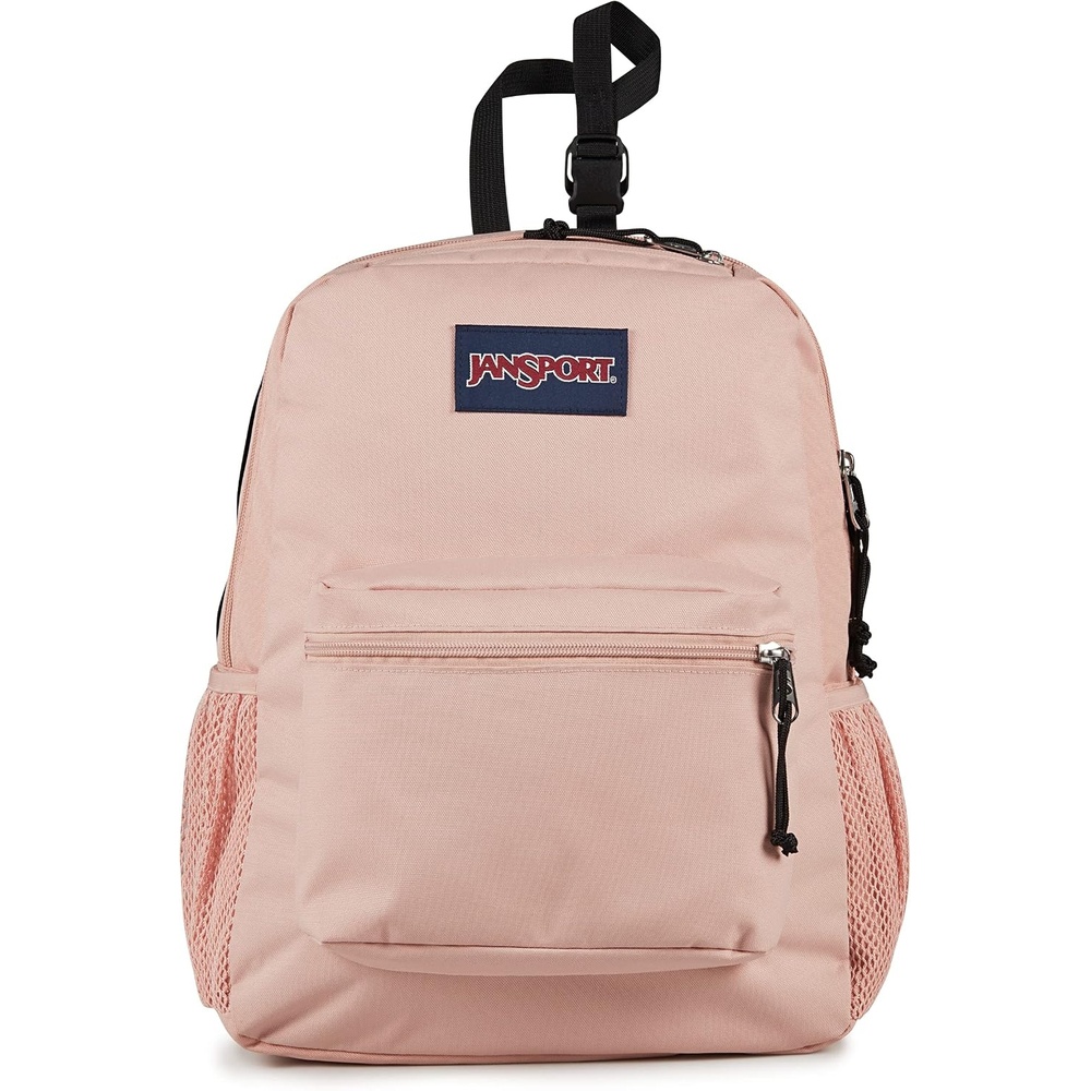 image:imageJanSport Central Adaptive Backpack Wheelchair amp Walker Compatible TuckAway Shoulder Straps Adjustable Backrest Loops amp Anchor Straps Iconic Design Bad BowsMisty Rose