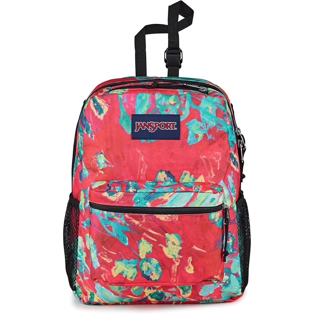 image:imageJanSport Central Adaptive Backpack  Wheelchair amp Walker Compatible TuckAway Shoulder Straps Adjustable Backrest Loops amp Anchor Straps Iconic Design Bad BowsMia Brown Mint Julep
