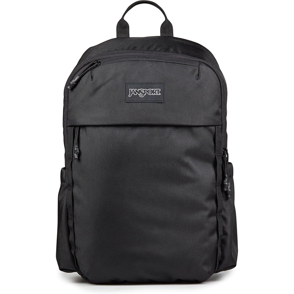 image:imageJanSport Venture Daypack Travel Pack With Large Main Compartment Padded Laptop Sleeve Dual Water Bottle Pockets and Attachment Buckles Cargo GreenBlack