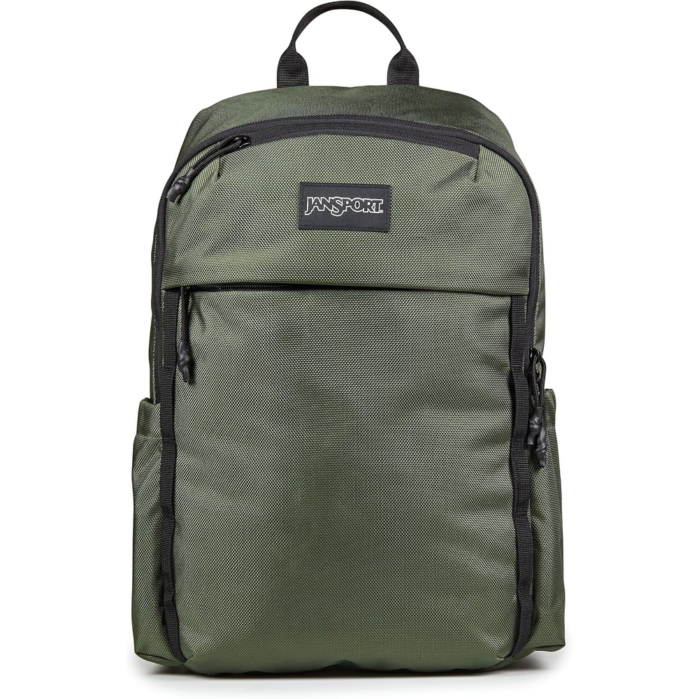 image:imageJanSport Venture Daypack Travel Pack With Large Main Compartment Padded Laptop Sleeve Dual Water Bottle Pockets and Attachment Buckles Cargo GreenCargo Green