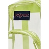 JanSport 10L Mini Pack – Clear Stadium/Concert Bag, Clear | Compact & Lightweight Festival Bag with Adjustable Straps & Zippered Pocket(Citron Lime)