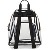JanSport 10L Mini Pack – Clear Stadium/Concert Bag, Clear | Compact & Lightweight Festival Bag with Adjustable Straps & Zippered Pocket(Clear)