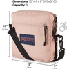 JanSport Central Adaptive Accessory Bag – Wheelchair & Walker Compatible, Versatile Carry Options, Tuck-Away Adjustable Loops, SaniStash Pocket for Easy Access, Bad Bows(Bad Bows)