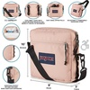 JanSport Central Adaptive Accessory Bag – Wheelchair & Walker Compatible, Versatile Carry Options, Tuck-Away Adjustable Loops, SaniStash Pocket for Easy Access, Bad Bows(Mia Brown Mint Julep)