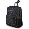 JanSport Central Adaptive Backpack – Wheelchair & Walker Compatible, Tuck-Away Shoulder Straps, Adjustable Backrest Loops & Anchor Straps, Iconic Design, Bad Bows(Bad Bows)