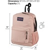 JanSport Central Adaptive Backpack – Wheelchair & Walker Compatible, Tuck-Away Shoulder Straps, Adjustable Backrest Loops & Anchor Straps, Iconic Design, Bad Bows(Cyberspace Galaxy)