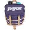 JanSport Mini Skip Pack – Compact Backpack with Main Compartment, Side Water Bottle Pocket, and Zippered Accessory Pocket, Red Tape(Amethyst Angst)