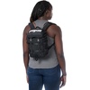 JanSport Mini Skip Pack – Compact Backpack with Main Compartment, Side Water Bottle Pocket, and Zippered Accessory Pocket, Red Tape(Black)